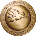 The SAA Award of Excellence Medallion